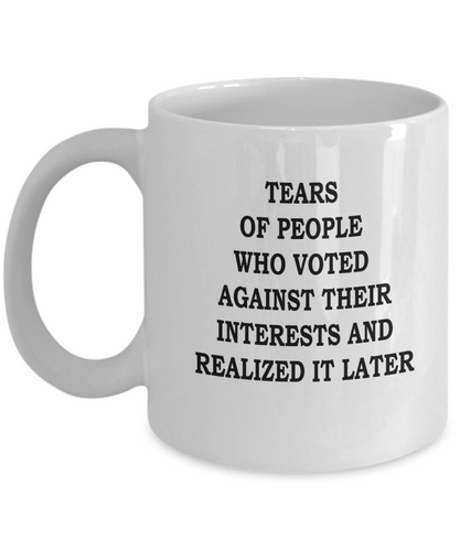 Voted Against Interests Coffee Mug