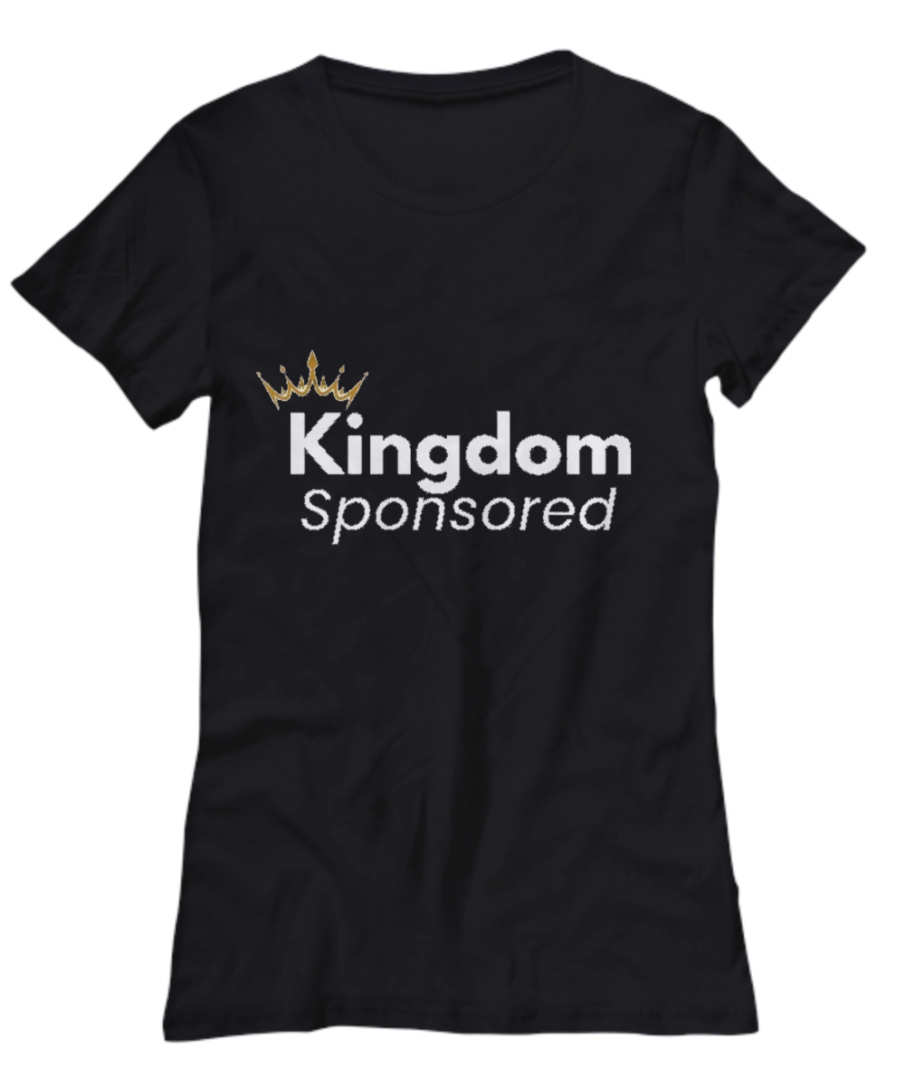 Women's Kingdom Sponsored Black T Shirt