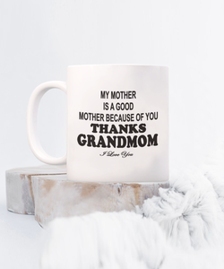 Thanks Grandmom I Love You Coffee Mug