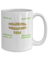 Philadelphia Germantown 1935 Coffee Mug