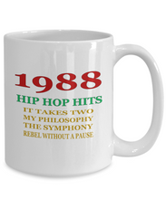 1988 Hip Hop Hits Coffee Mug