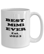 Best MiMi Ever 2023 Coffee Mug BW