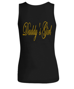 Women's Daddy's Girl Tank Top Shirt