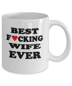 Best Wife Ever Heart Coffee Mug