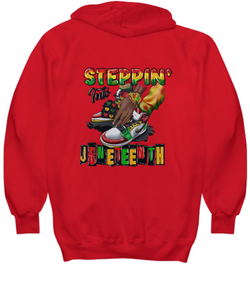 Stepping Into Juneteenth Hoodie