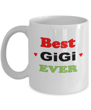 Best GiGi Ever White Coffee Mug RBG