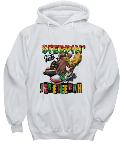 Stepping Into Juneteenth Hoodie