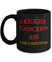 I Kicked Cancer's Ass Coffee Mug
