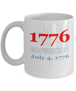 1776 Independence Day Coffee Mug