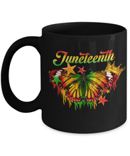 Juneteenth Butterfly Coffee Mug