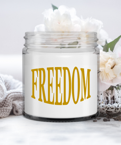 Freedom Vanilla Scented Candle