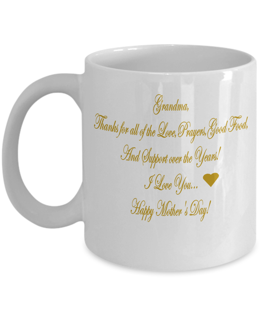 Grandma I Love You Coffee Mug
