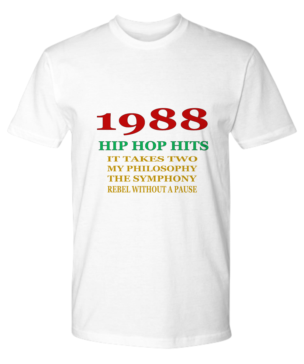 1988 Hip Hop Hits Premium T Shirt