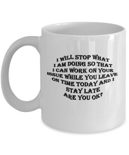 Work Coffee Mug