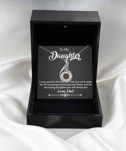 Daughter From Dad Always Rising Phoenix Necklace BWBG