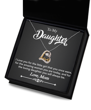 Daughter From Mom Always Love Heart Necklace BWBG