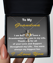 Grandma Cross Heart Love Necklace BBG