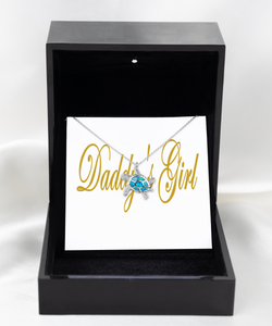 Daddy's Girl Turtle Opal Necklace GW