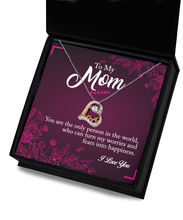 Mom Love Dancing Heart Happiness Necklace BBG