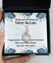 Sister-In-Law Kindness Rising Phoenix Necklace