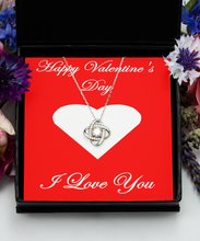 Valentine's Day Love Knot Necklace