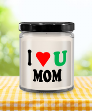 I Love You Mom Scented Candle BRG