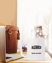 Blessed Thank You Lord Coffee Mug BW