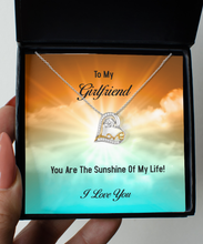 Girlfriend Sunshine Love Heart Necklace
