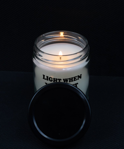 Light When You Want To Have Sex Candle